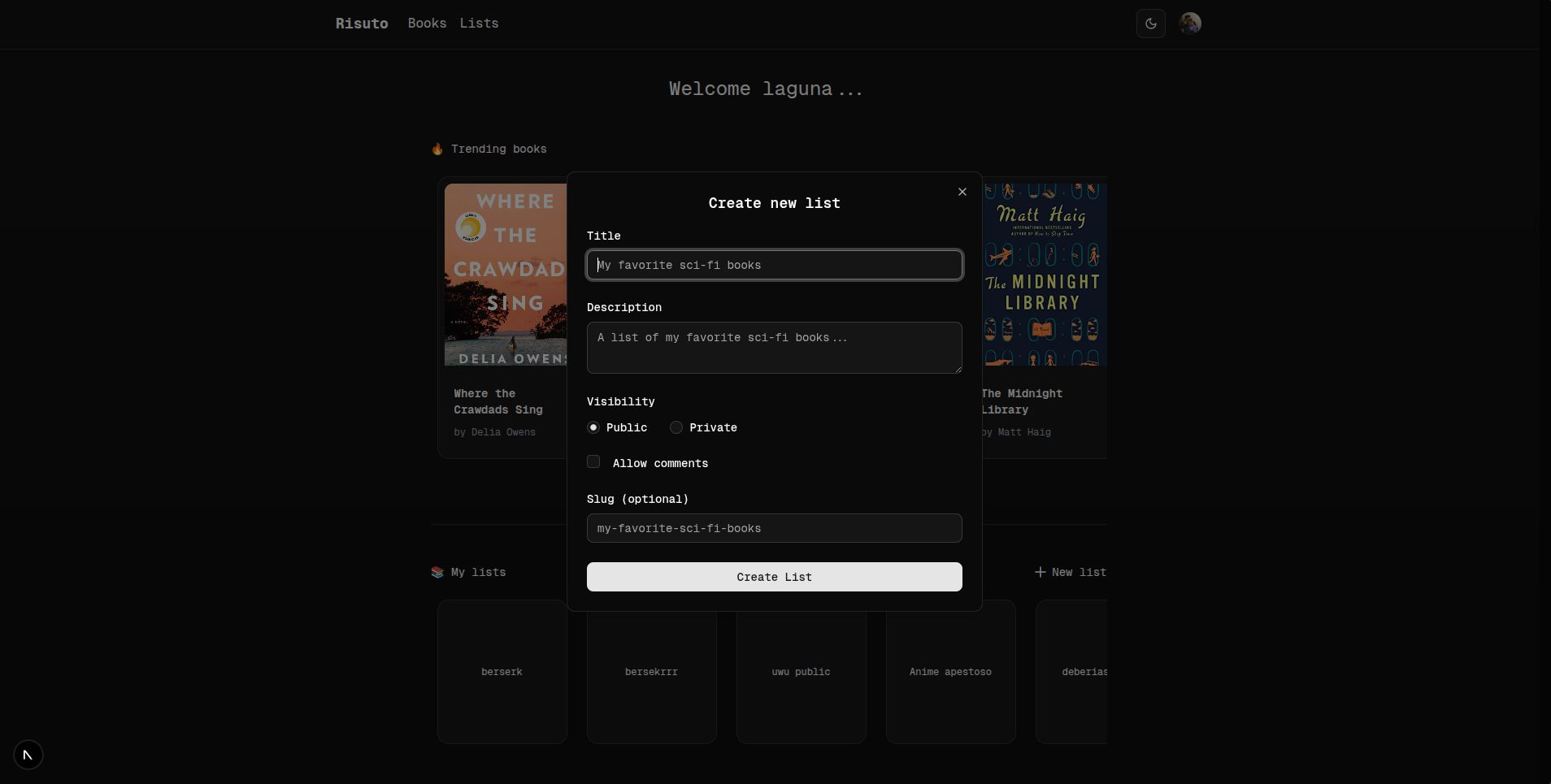 Colección de libros